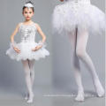 Top sale kids girls white pantyhose ballet tights for promotion